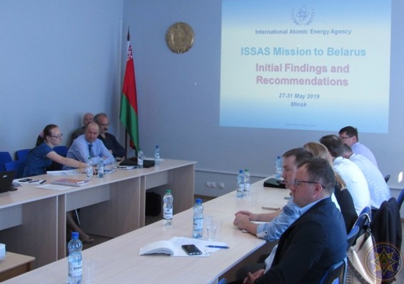 Эксперты МАГАТЭ изучили систему учета и контроля ядерных материалов в Беларуси