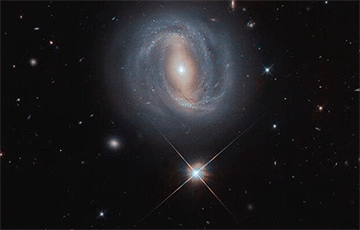 Хаббл снял галактику в 270 млн световых лет от Земли