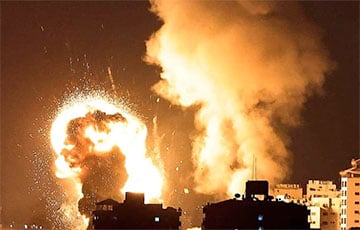 Снаряды падают, как дождь: фото и видео мощных ударов Израиля по сектору Газа