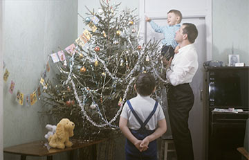 Как выглядел новогодний стол и елки в Минске 70-х