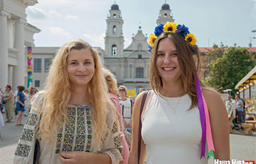 Сине-желтые ленты и вышиванки: в Минске прошел праздник украинской культуры