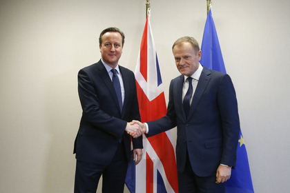 Туск отчитался о прогрессе в переговорах по членству Великобритании в ЕС