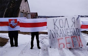 Калинковичи с самого утра вышли на акцию протеста