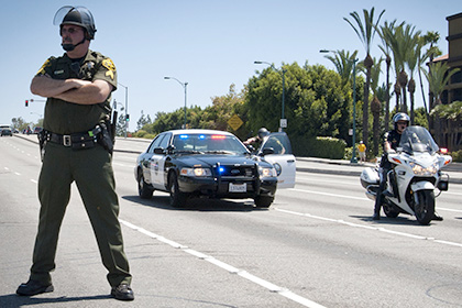 Калифорнийские полицейские арестовали позолоченного наркомана