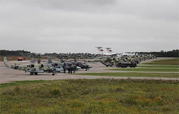 Над Минском заметили военные вертолеты
