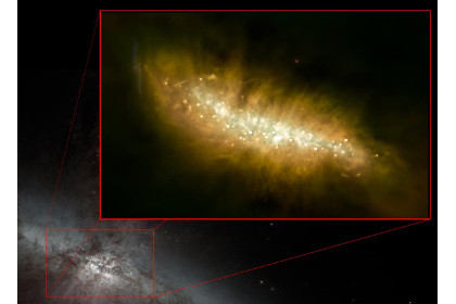 Опубликован новый снимок яркой сверхновой