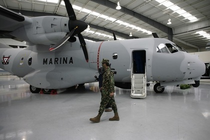 В Колумбии упал военно-транспортный самолет