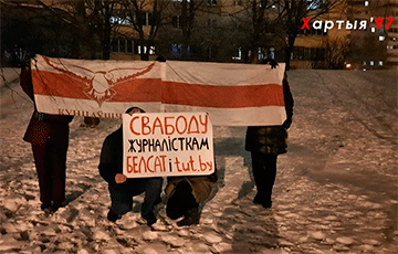 «Мы за наших внуков»: Брестские пенсионеры вышли на акцию