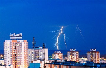 Три подстанции отключились в Минской области из-за грозы