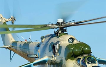 В Беларуси вертолет Ми-24 совершил вынужденную посадку