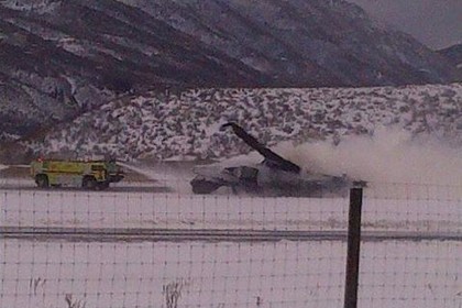 В Колорадо при посадке разбился небольшой самолет