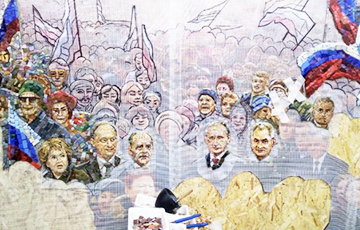 В РПЦ объяснили портреты Путина и Сталина на мозаике главного храма армии РФ