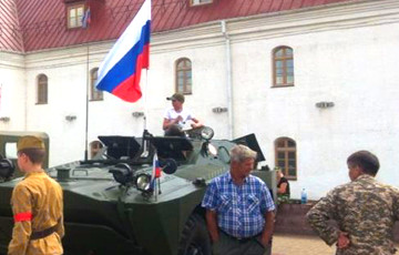 Видеофакт: Российская бронетехника еще раз проехала по Орше
