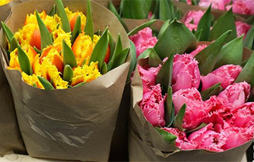 Сколько стоят тюльпаны к 8 Марта в Минске?
