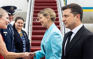 Президент Украины Зеленский прибыли в США с первым визитом