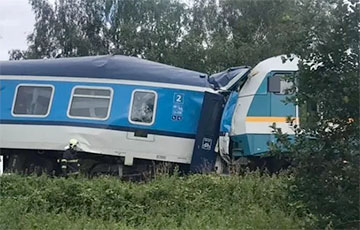 В Чехии произошла крупная железнодорожная авария