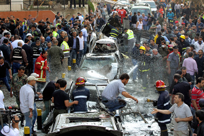 При взрывах у иранского посольства в Бейруте погибли 23 человека