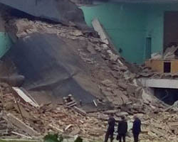ЧП в Кричеве: рухнуло здание гимназии