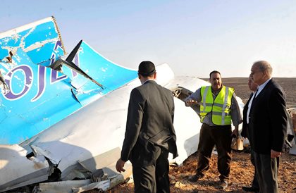 Началось изучение записей черного ящика разбившегося в Египте самолета