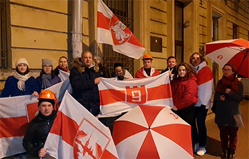 Белорусы Санкт-Петербурга поддержали бастующих рабочих «Гродно Азот»