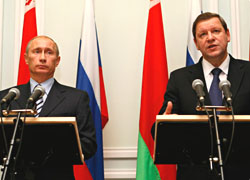 Путин и Сидорский не договорись по спорным вопросам