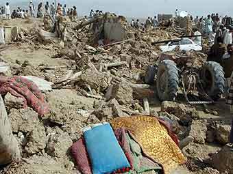 На юго-западе Пакистана произошло мощное землетрясение