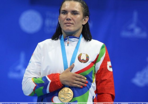 Очередной чемпионкой II Европейских игр белорусская самбистка Анжела Жилинская