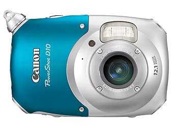 Canon выпустил свою первую водонепроницаемую камеру
