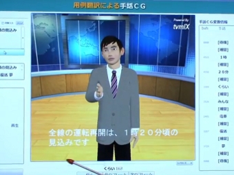Японские ученые показали виртуальных сурдопереводчиков