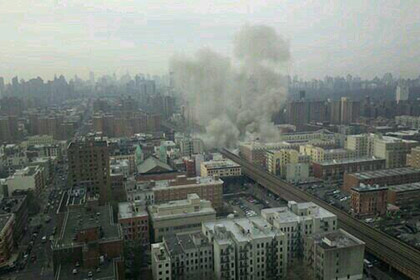 На Манхэттене взорвался жилой дом