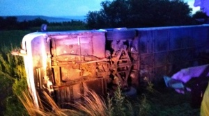 Автобус с белорусскими детьми попал в аварию в Румынии