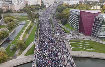 Более 100 тысяч минчан на Марше 97% в Минске