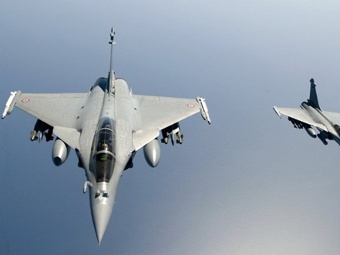 Самолеты НАТО перехватили истребитель повстанцев над Ливией