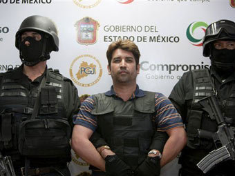 Задержанный в Мексике лидер банды признался в 900 убийствах