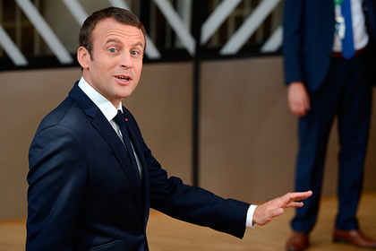 Макрон заявил о непризнании Францией «аннексии Крыма»