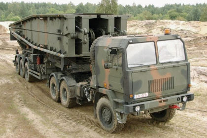 Сухопутные войска Польши купят колесные мостоукладчики