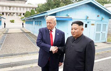 Трамп и Ким Чен Ын встретились на границе КНДР и Южной Кореи