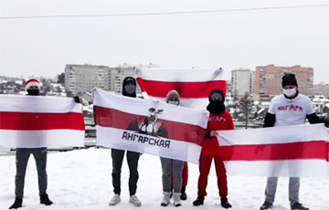 «Нас много и за нами победа!»: Ангарская провела яркую акцию протеста