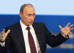 Путин хочет видеть Беларусь и Южную Осетию в составе России