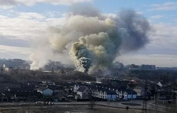 Украинские военные взорвали мост между Бучей и Ирпенем