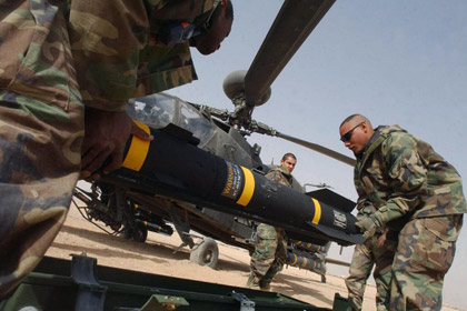Ирак получил американские высокоточные ракеты Hellfire