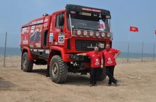 В Дакаре-2014 участвуют три грузовика МАЗ