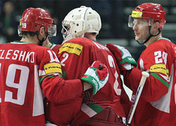 Белорусские хоккеисты проиграли датчанам