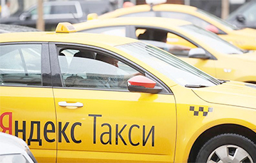 Видеофакт: Водители «Яндекс.Такси» провели акцию в Витебске
