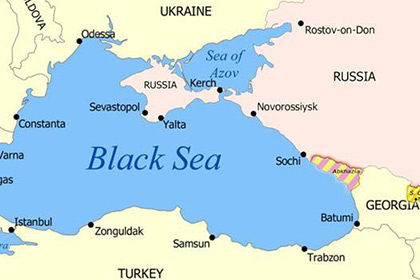 Россия показала Канаде правильную карту Черноморского региона