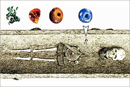 Бусы Тутанхамона нашли в могиле датчанки бронзового века