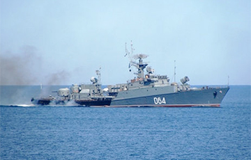 Россия ввела военный корабль в Азовское море