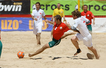 Сборная Беларуси по пляжному футболу повторила лучший результат в истории