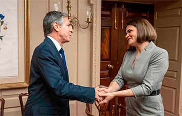 Тихановская встретилась с госсекретарем США