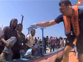 Около Лампедузы затонуло судно с беженцами из Туниса